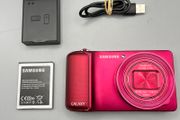 Samsung Galaxy EK-GC110 Digital Camera 21x Zoom Wifi Red - Tested Working