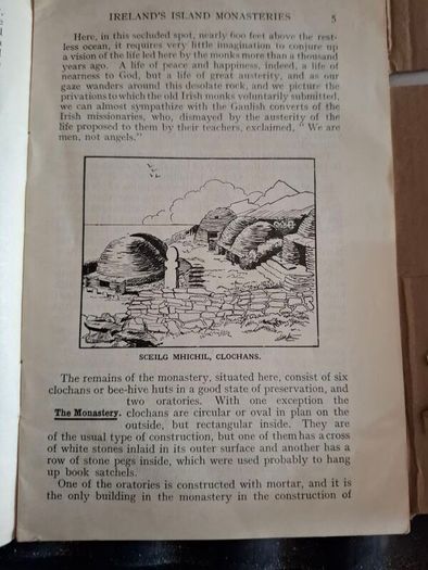 Ireland's Island Monasteries  by Rev C. Scantlebury S.J.