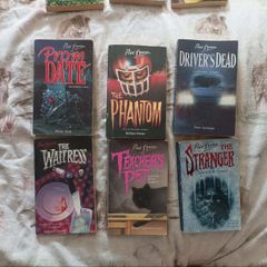 Point horror books Vintage 90s books for teenagers.