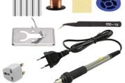 60W Adjustable Temperature Electric Soldering Iron 220V Welding Solder Iron DIY for Repairing