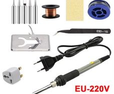 60W Adjustable Temperature Electric Soldering Iron 220V Welding Solder Iron DIY for Repairing
