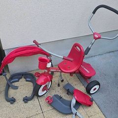 radio flywer trike red