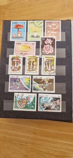 80's Cuba Post Stamps
