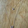 Diamond heart Necklace Image 5