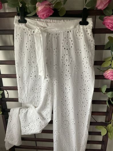wide leg Bnwot primark Broderie anglaise trousers xsmall