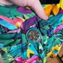 Blumarine Vtg Floral Blouse Sz 8UK 4US 40IT Jersey Y2K 90's Retro Image 4