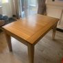 solid oak table Image 5