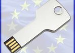 New 8 GB USB Silver Key Shape Flash USB Memory Stick Pen Drive 8G #180