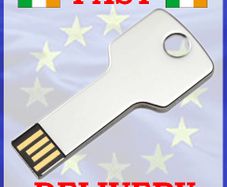 New 8 GB USB Silver Key Shape Flash USB Memory Stick Pen Drive 8G #180