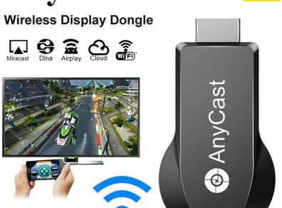Brand New Anycast M2 Plus Wireless Wifi Display Dongle Receiver 1080p Airplay.