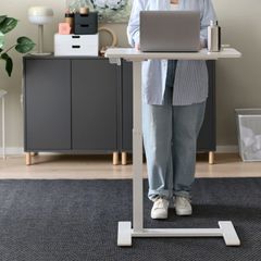 laptop standing desk 68x36 white