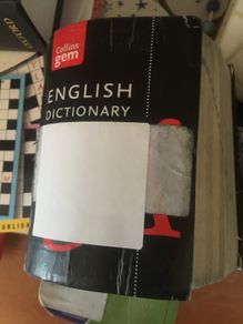 selection of english dictionaries
