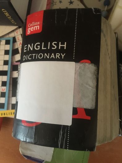 selection of english dictionaries