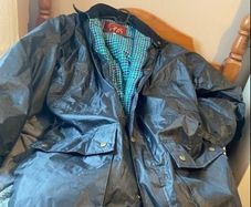 Free rain coat like new