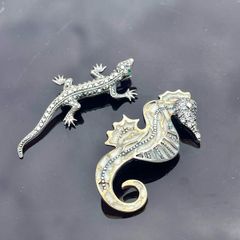 Vintage Silver Brooches