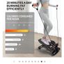 Pro iron Hydraulic stepper with resistance bands Image 2