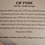 1/1 UFC Fire CM Punk Topps 1/1 Image 2
