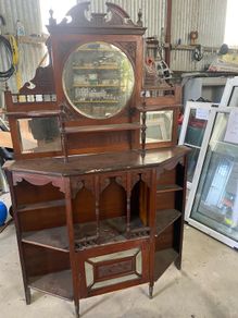 antique cabinet