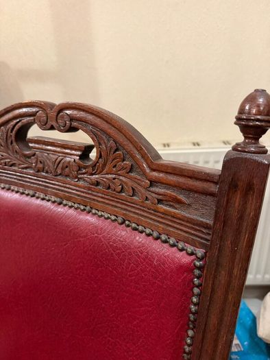 4 Vintage Wooden Chairs