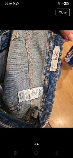 Long Denim skirt