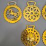 Antique  Horse Brass: Vintage Harness Ornament Image 2