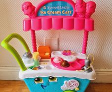 leapfrog ice cream cart