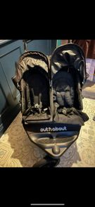 Out N about double buggy