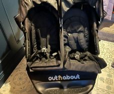 Out N about double buggy