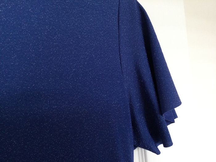 Dress royal blue glitter size L