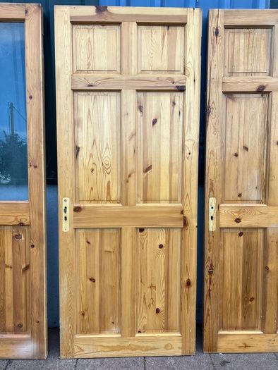 Solid Pine Internal Doors - 6 Panel and Glazed Styles