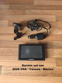 Garmin sat nav - 2026 USA / Canada / Mexico map