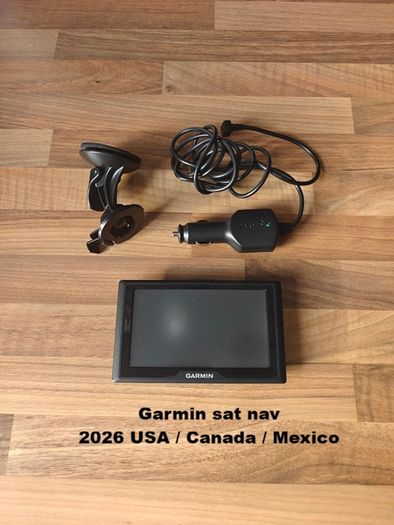 Garmin sat nav - 2026 USA / Canada / Mexico map