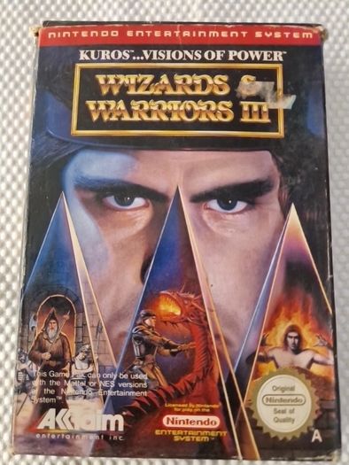 Wizards & Warriors III Nintendo Nes Arcade Retro Games Original