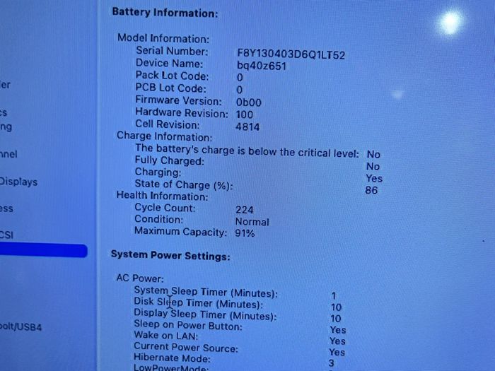 Macbook Pro M1 14" needs screen