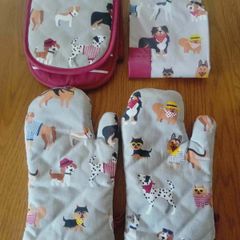 Oven Gloves/Double Oven Glove/Apron