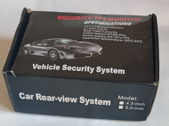 Reversing Camera and LCD screen