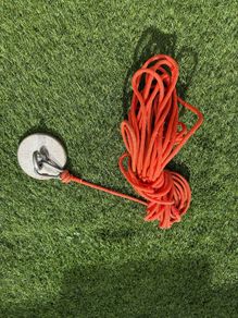 Fishing magnet and rope