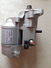 Starter for Kubota ride on mower 3 cylinder engine