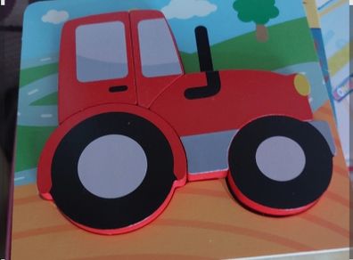 Wooden Educational Toy mini puzzle (417)mr 1