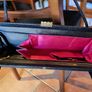 Exclusive Waldy bag reptile skin with shocking pink inside Image 2