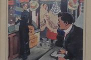 Jack B Yeats Country Shop Assistants 1913 Print