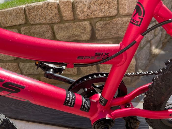 Kids 20", six speed bike