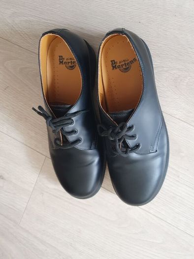 Dr. Martens Black men Leather Shoes Size 44 (UK 9.5)