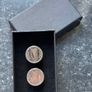 Handmade Irish Coin Cufflinks Image 3