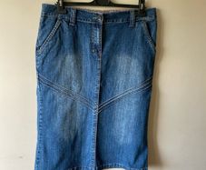 Denim skirt (size 44)