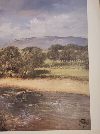 Art Posters X 3 LARGE. Great Southern Railways Poster. Robert Emmet Historical Poster And Impressionist Landscape Poster. Large Posters In Good Condition See Photos For Same. Ideal for framing.