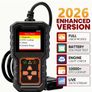 Car Code Reader, Multi-Language, Real-Time Data Stream, Voltage Detection, Image 2