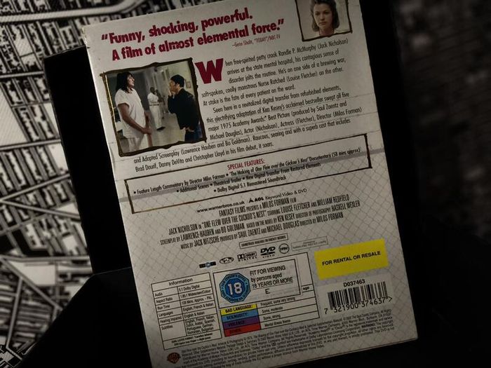 One Flew Over the Cuckoo's Nest ! Two Disc Special Edition ! 2002 ! Jack Nicholson !