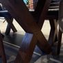 All Oak Dining Table, Like New Image 4