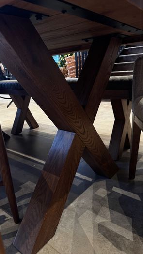 200cm All Oak Dining Table Brand New in Box
